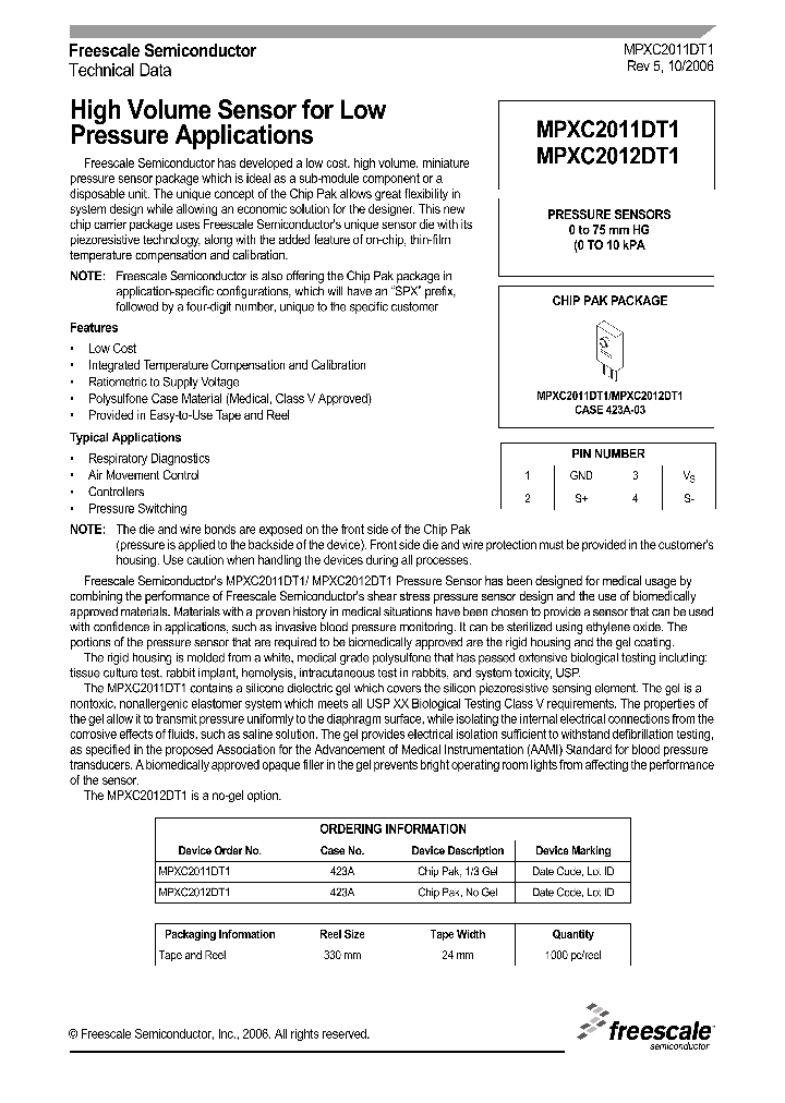 MPXC2012DT1_1282955.PDF Datasheet