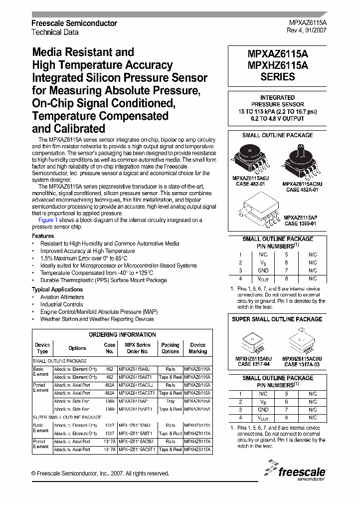 MPXHZ6115AC6U_1282967.PDF Datasheet