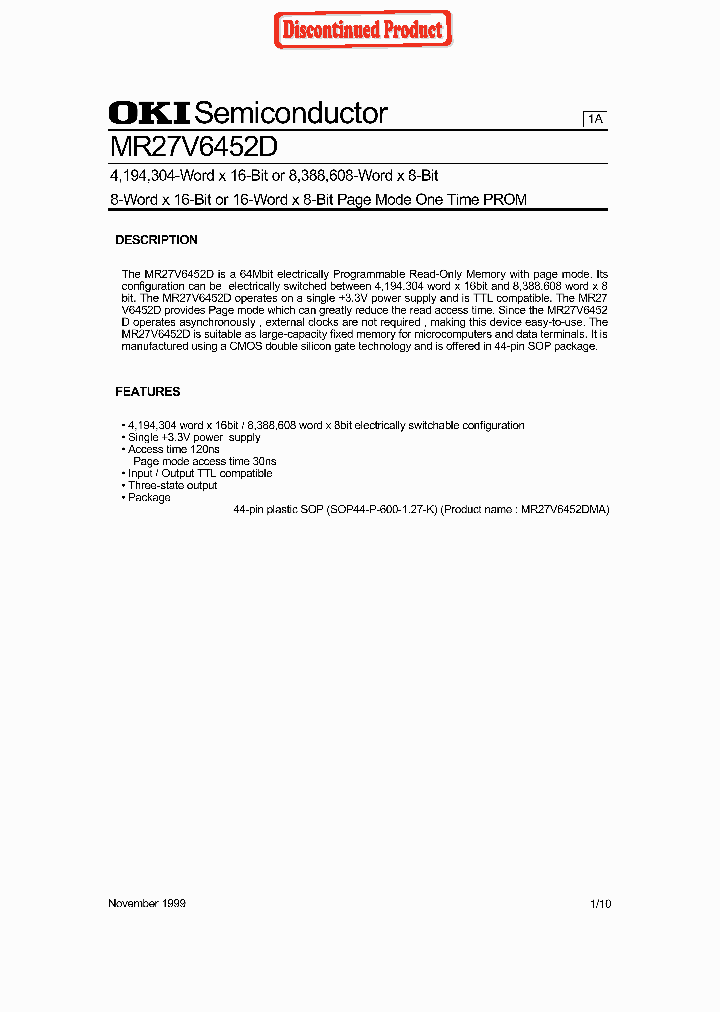 MR27V6452DMA_1283299.PDF Datasheet