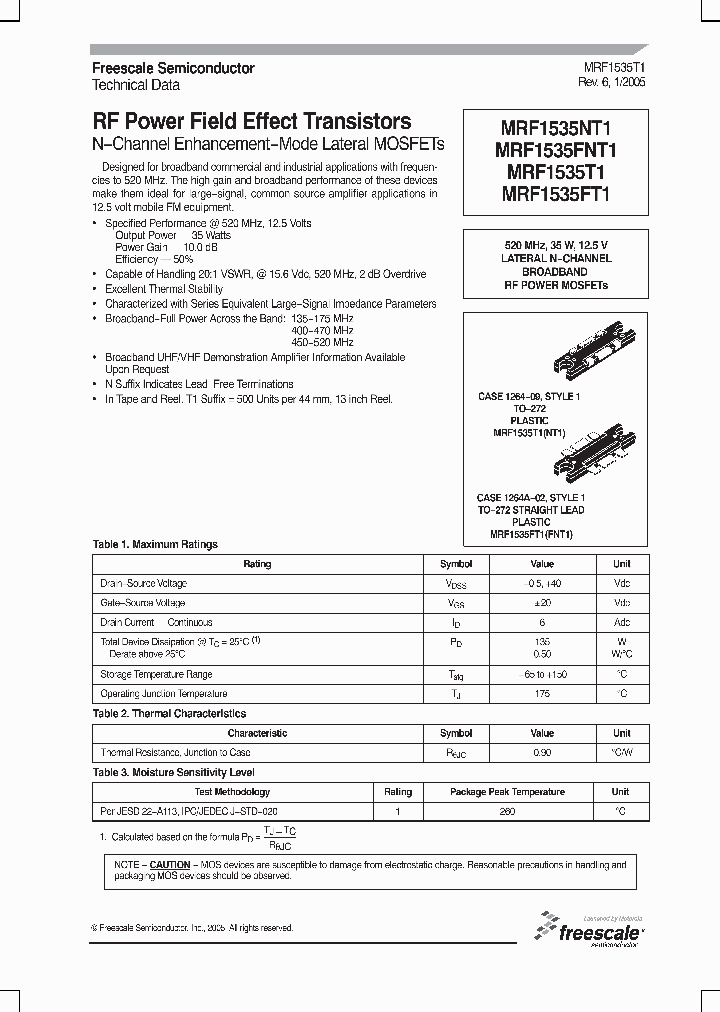 MRF1535T1_1283446.PDF Datasheet