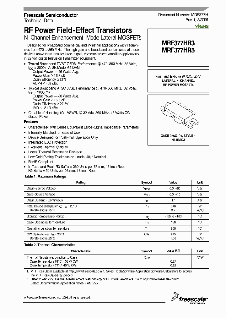 MRF377HR5_1283536.PDF Datasheet