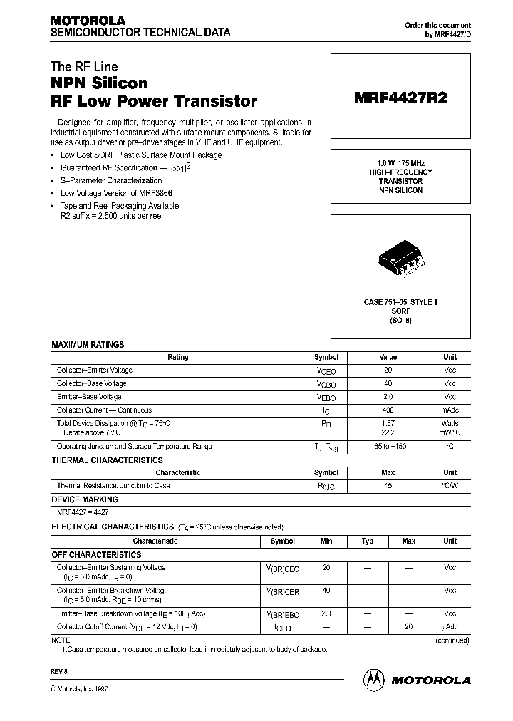MRF4427_1067078.PDF Datasheet