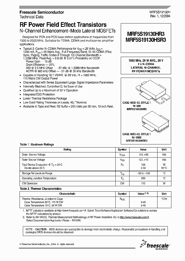 MRF5S19130HR3_1031335.PDF Datasheet