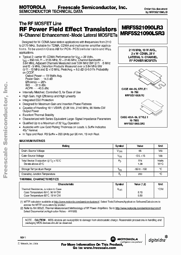 MRF5S21090LSR3_1283598.PDF Datasheet