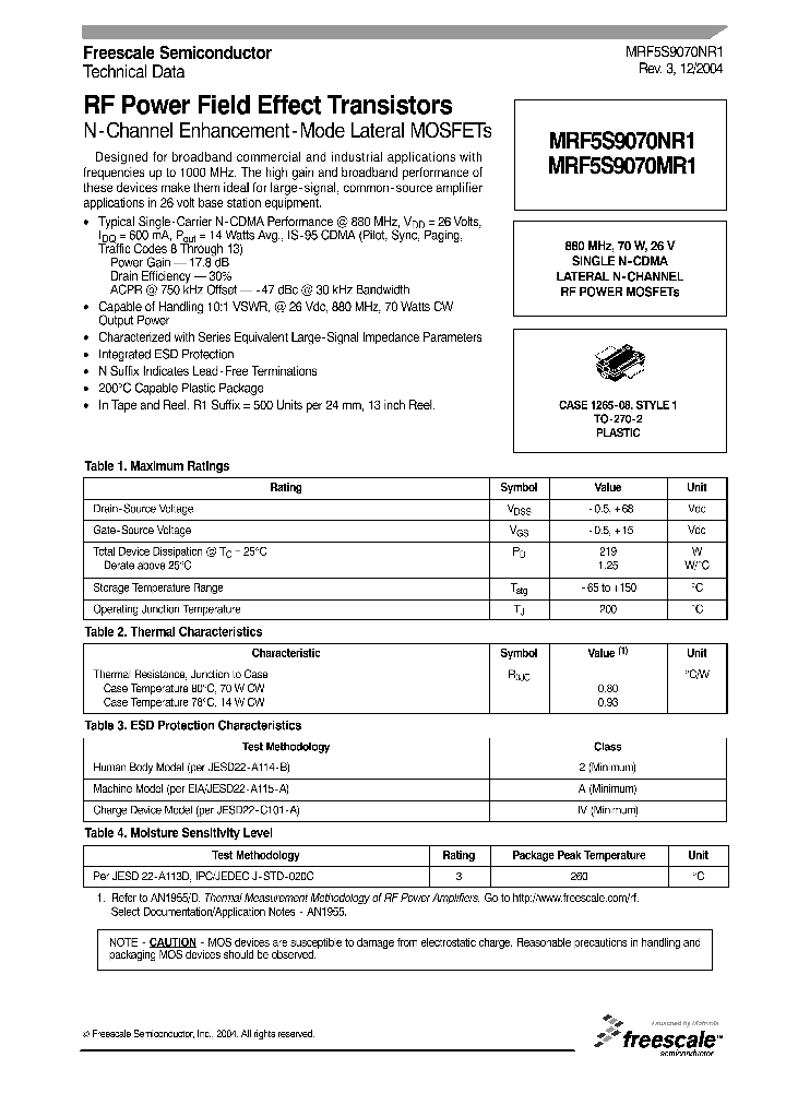 MRF5S9070NR1_1283605.PDF Datasheet