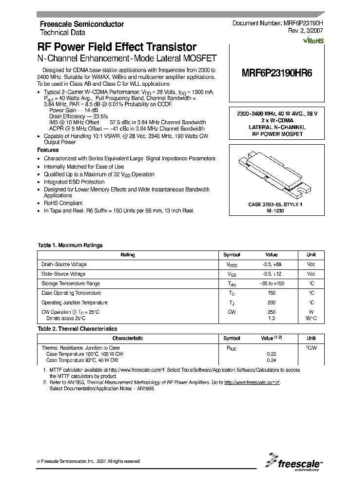MRF6P23190HR6_1283615.PDF Datasheet