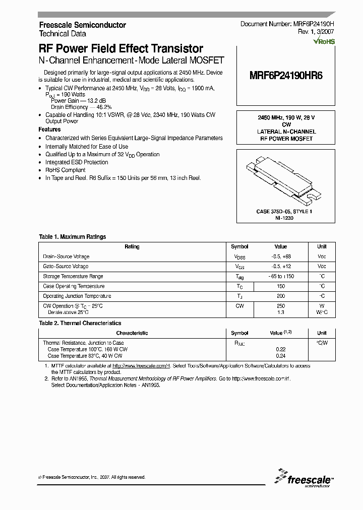MRF6P24190HR6_1283616.PDF Datasheet