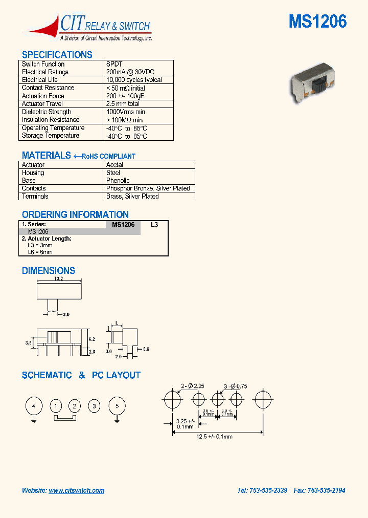 MS1206L6_1283763.PDF Datasheet