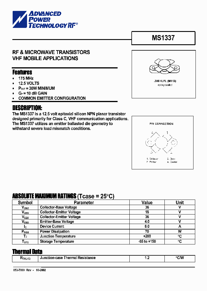 MS1337_1283777.PDF Datasheet