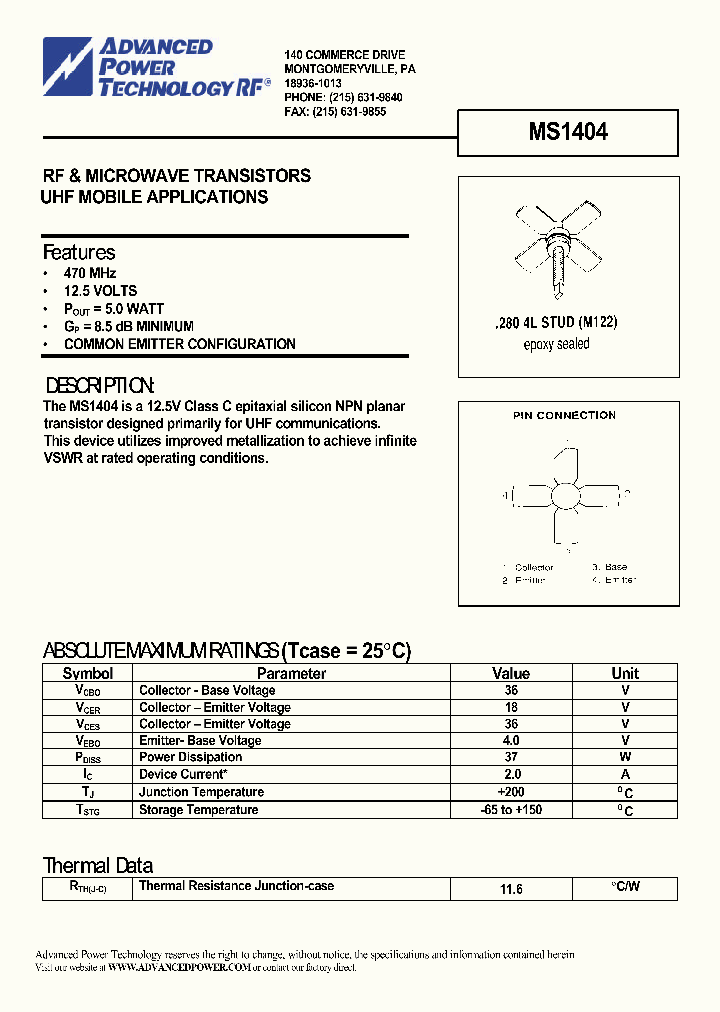 MS1404_1167799.PDF Datasheet