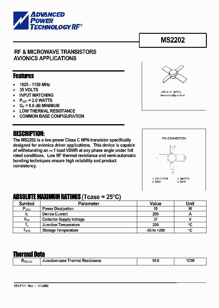MS2202_1098427.PDF Datasheet