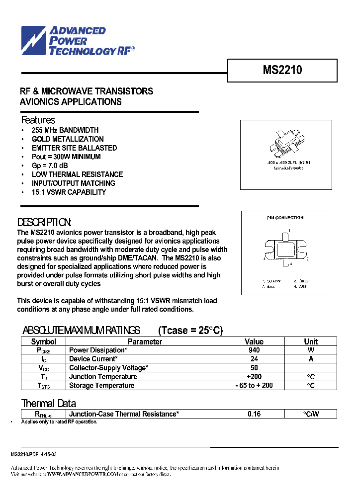 MS2210_1154128.PDF Datasheet