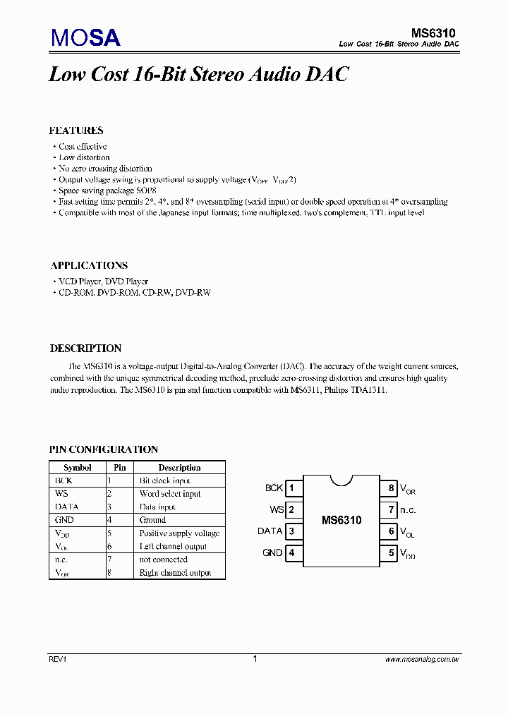 MS6310_1152028.PDF Datasheet