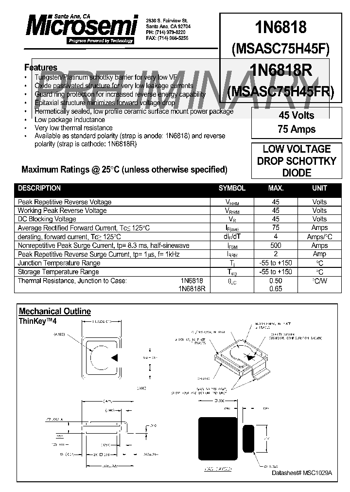 MSASC75H45FR_1284050.PDF Datasheet
