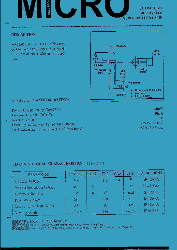 MSB35DK_1284080.PDF Datasheet