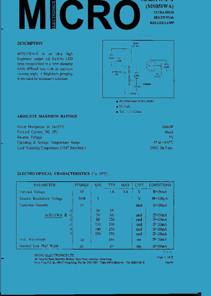 MSB51WA-X_1284096.PDF Datasheet
