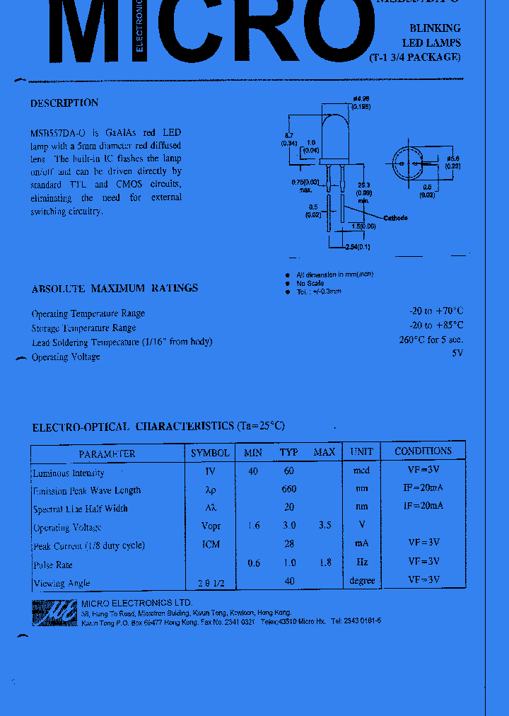 MSB557DA-O_1284104.PDF Datasheet