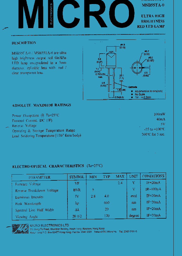 MSB55TA-0_1284112.PDF Datasheet