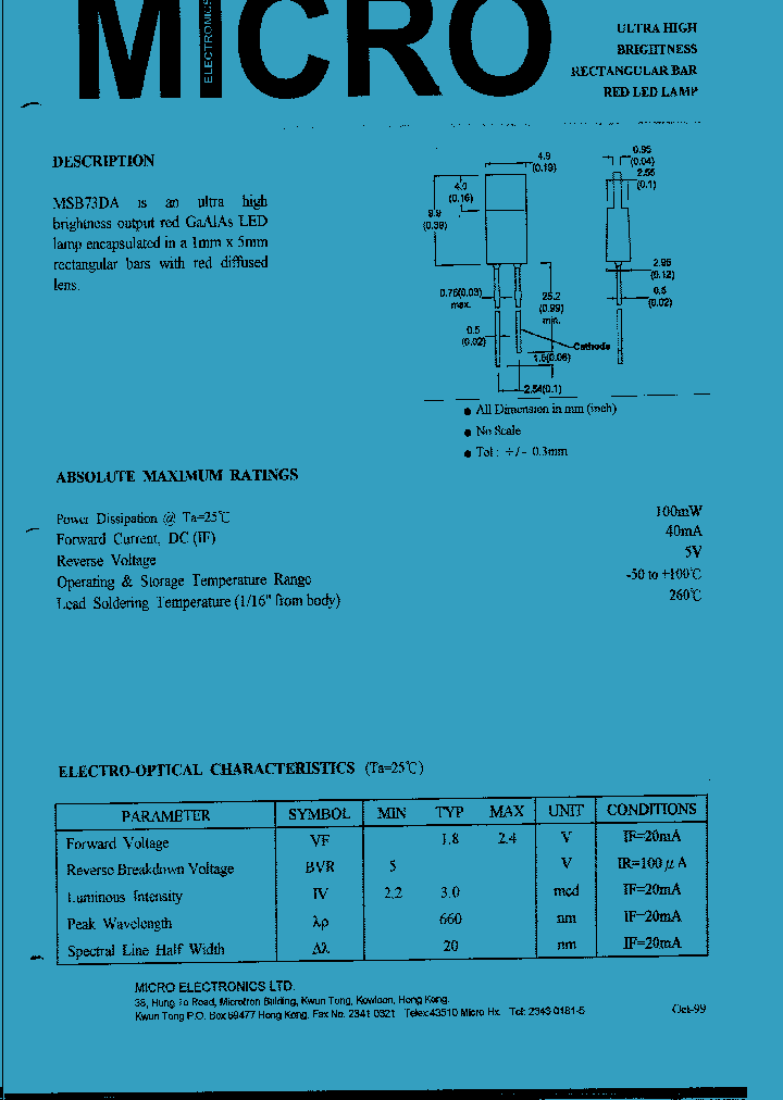 MSB73DA_1284123.PDF Datasheet