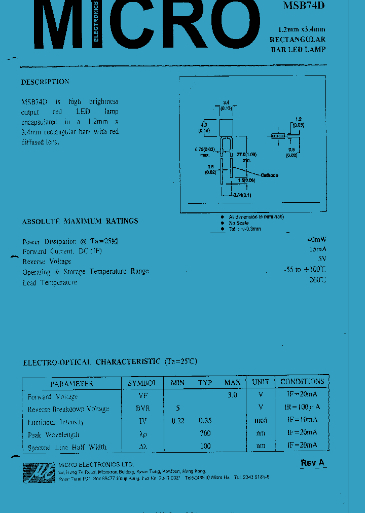 MSB74D_1284124.PDF Datasheet