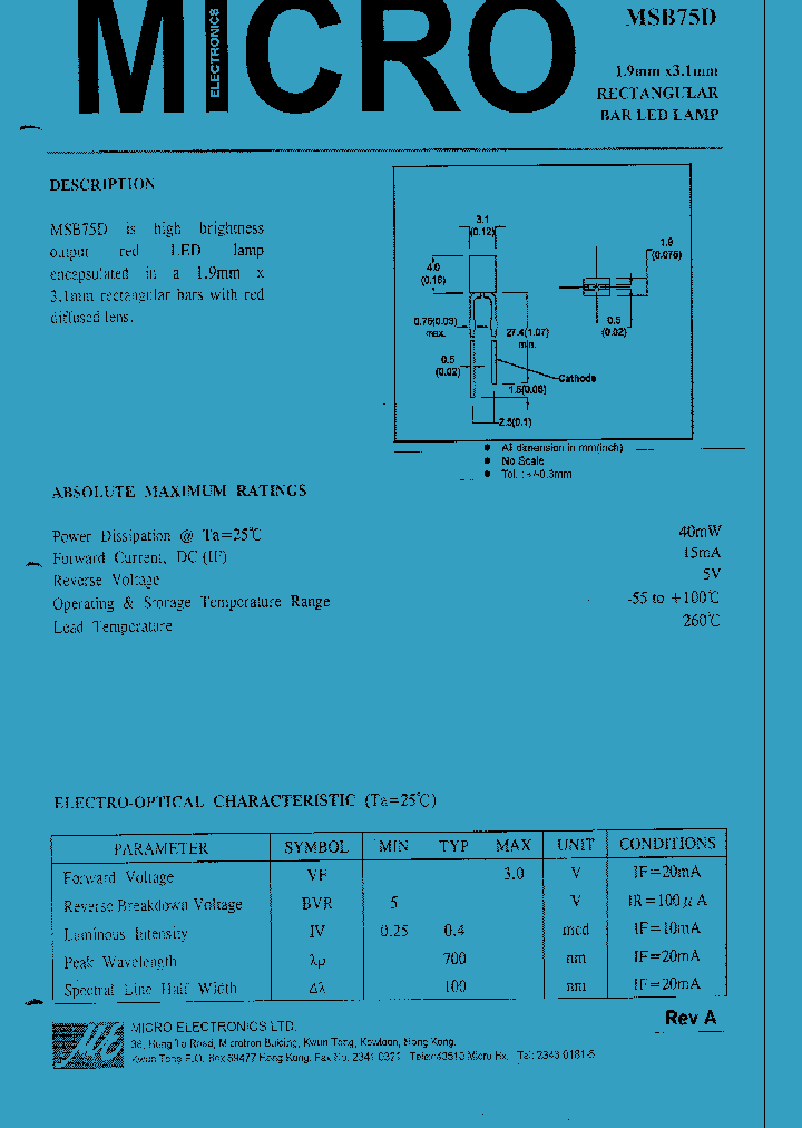 MSB75D_1284125.PDF Datasheet