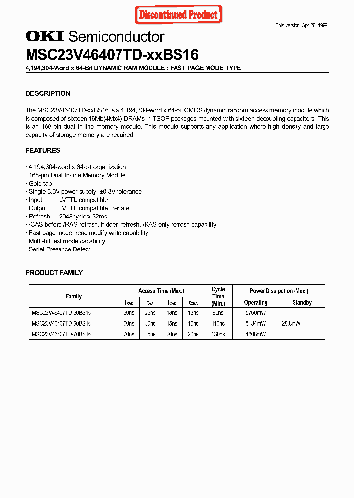MSC23V46407TD-XXBS16_1284237.PDF Datasheet