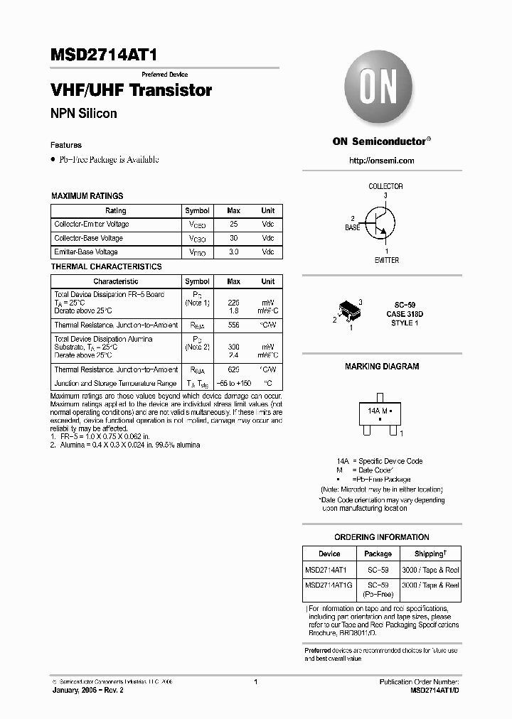 MSD2714AT106_1284295.PDF Datasheet