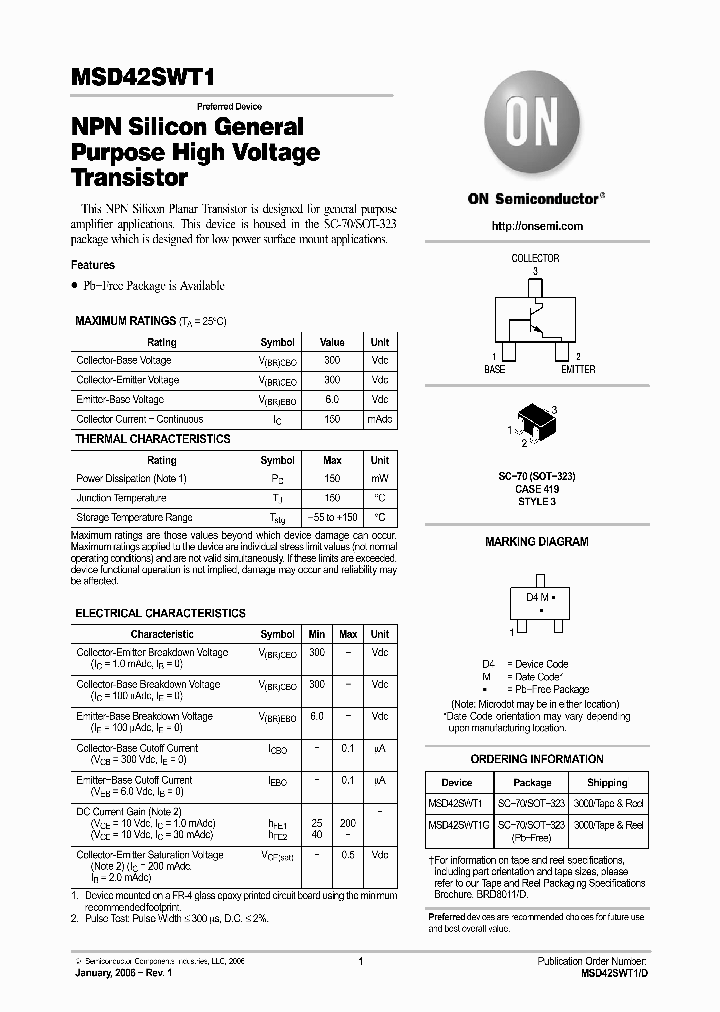 MSD42SWT1_1024691.PDF Datasheet