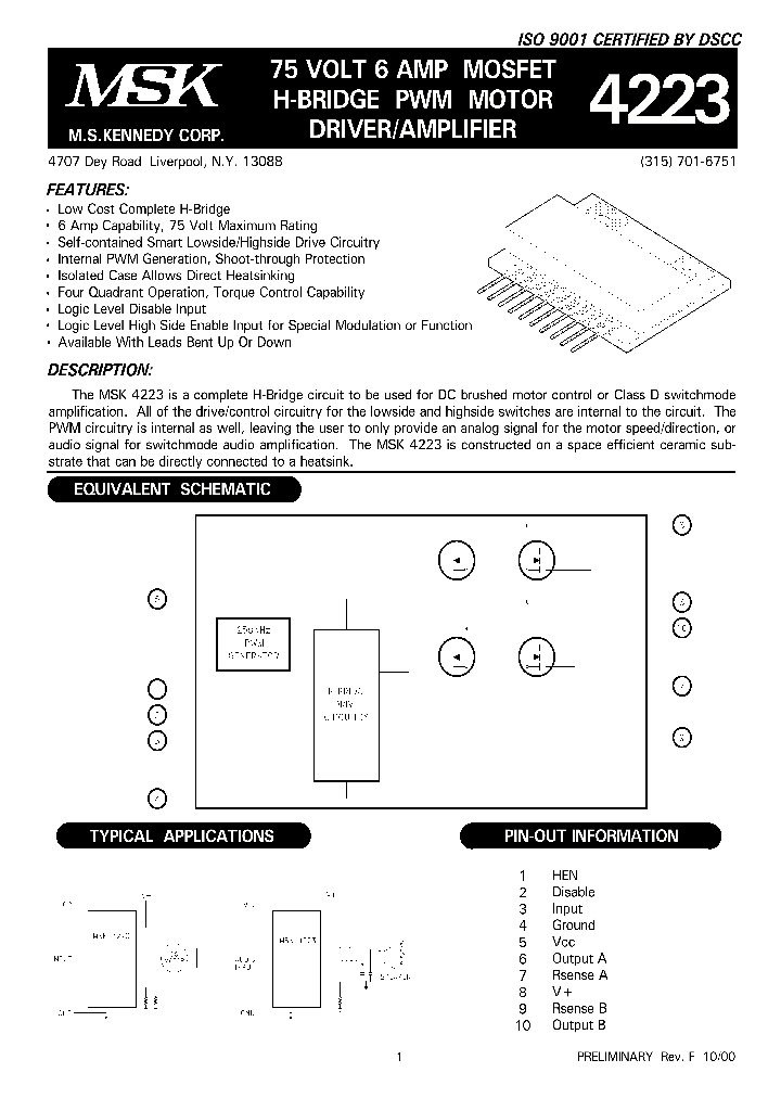 MSK4223U_1284385.PDF Datasheet