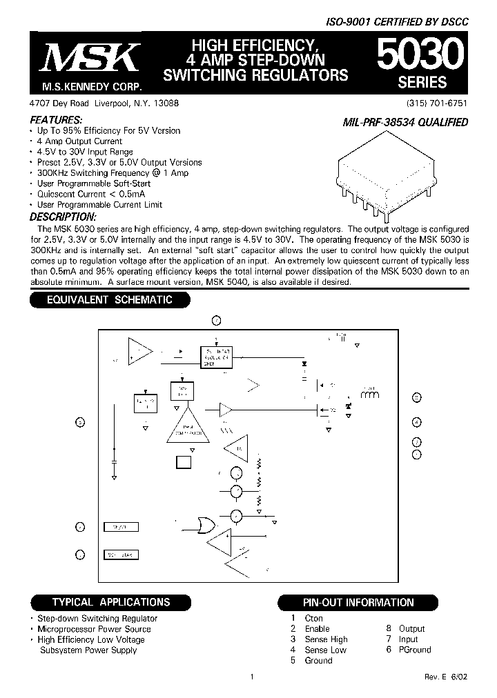MSK5030-50E_1284431.PDF Datasheet