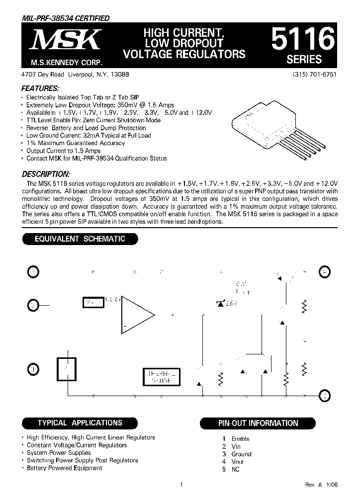 MSK5116-50ZU_1284440.PDF Datasheet