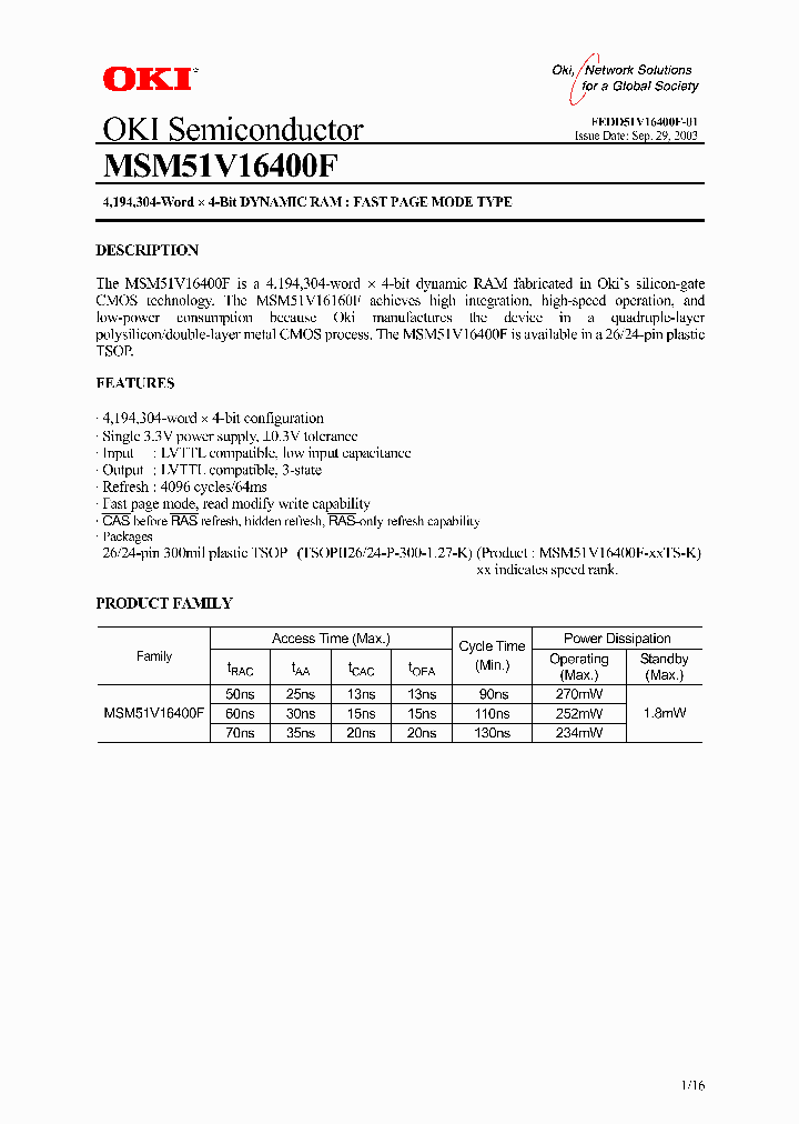 MSM51V16400F-70TS-K_1284597.PDF Datasheet