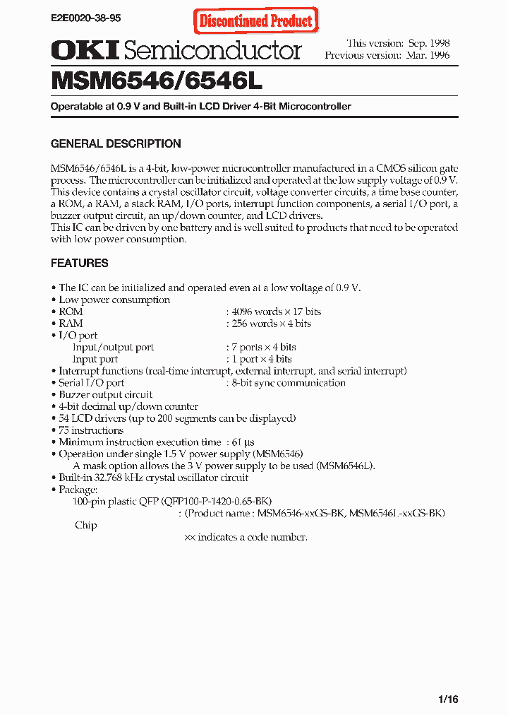 MSM6546L-XXGS-BK_867657.PDF Datasheet