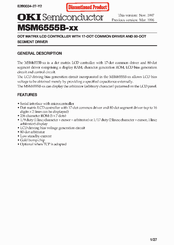 MSM6555B_1126064.PDF Datasheet