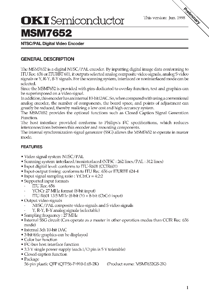 MSM7652_1284779.PDF Datasheet