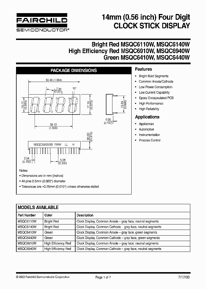 MSQC6940W_1284915.PDF Datasheet