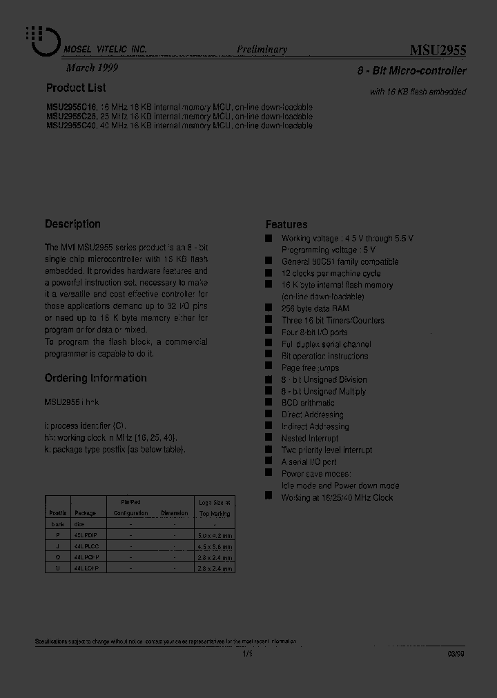 MSU2955C40_1284966.PDF Datasheet