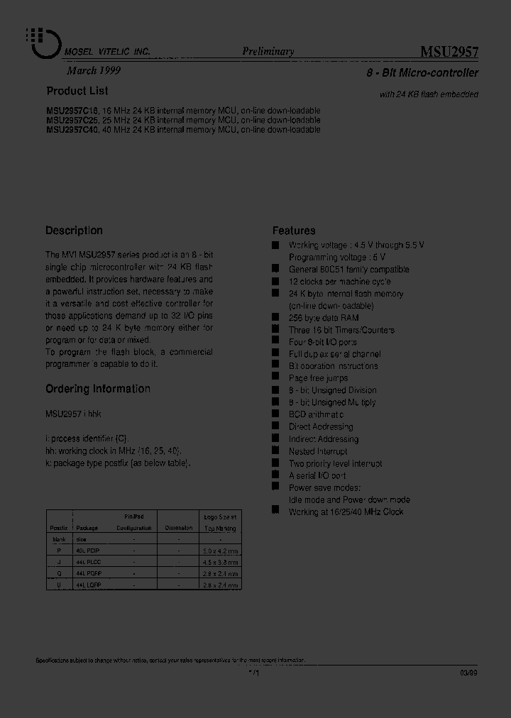 MSU2957C40_1284968.PDF Datasheet