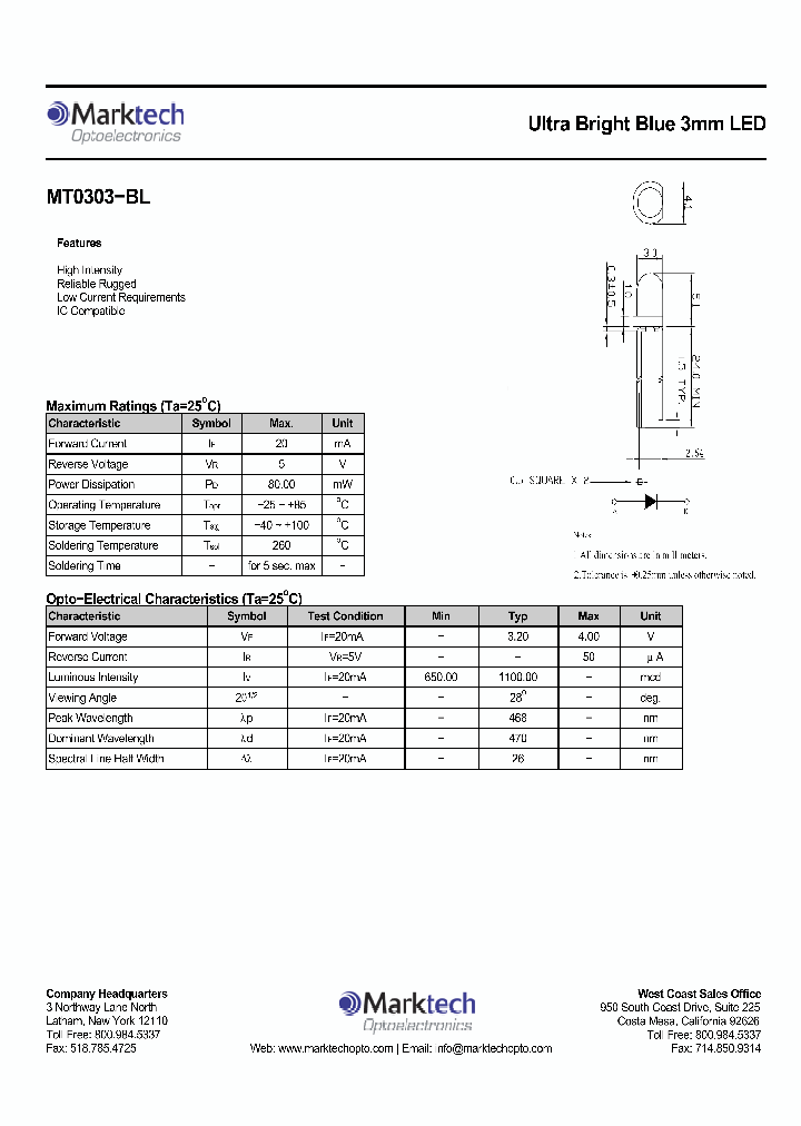 MT0303-BL_1052894.PDF Datasheet