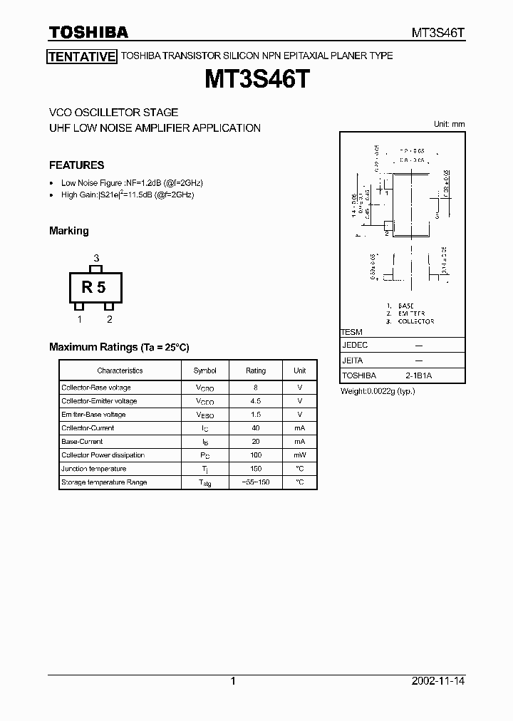 MT3S46T_1285082.PDF Datasheet