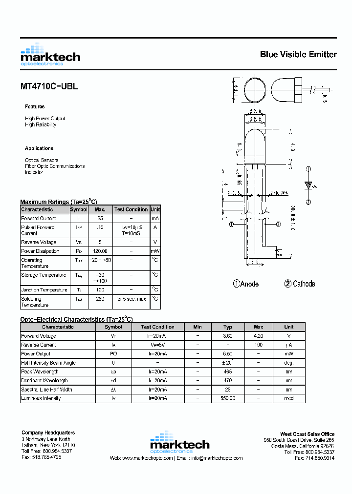 MT4710C-UBL_1285116.PDF Datasheet