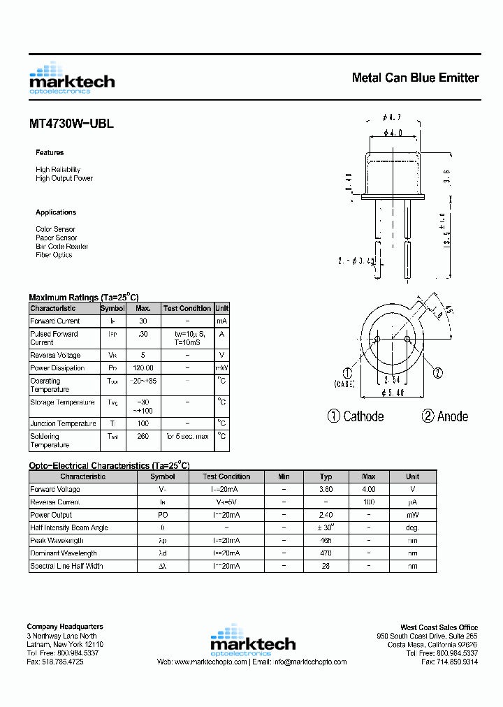 MT4730W-UBL_1161343.PDF Datasheet