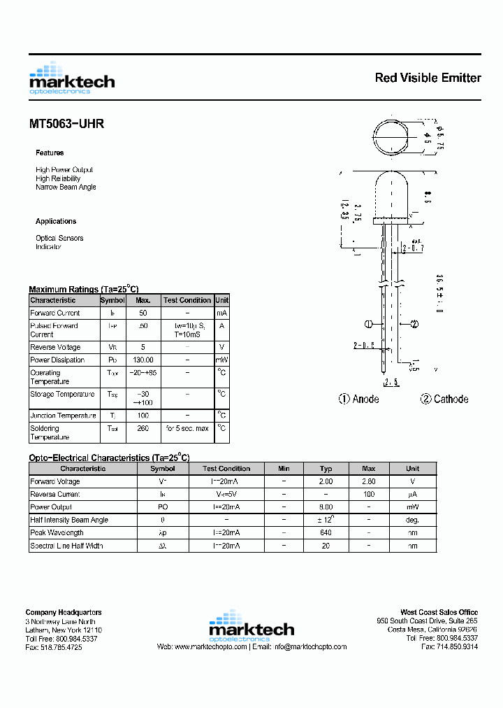 MT5063-UHR_1285175.PDF Datasheet