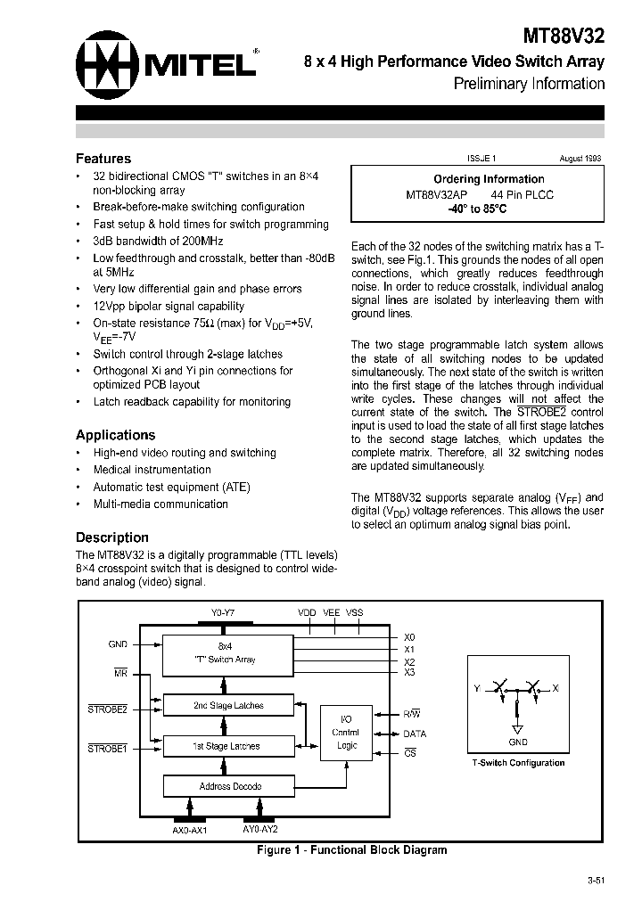MT88V32AP_887871.PDF Datasheet