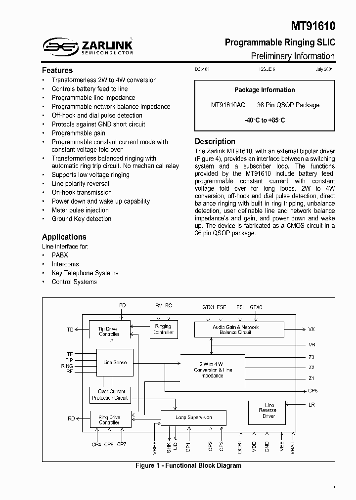 MT91610AQ_1285404.PDF Datasheet