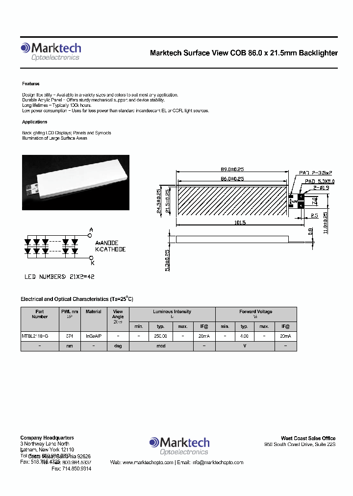 MTBL2118-G_1285529.PDF Datasheet