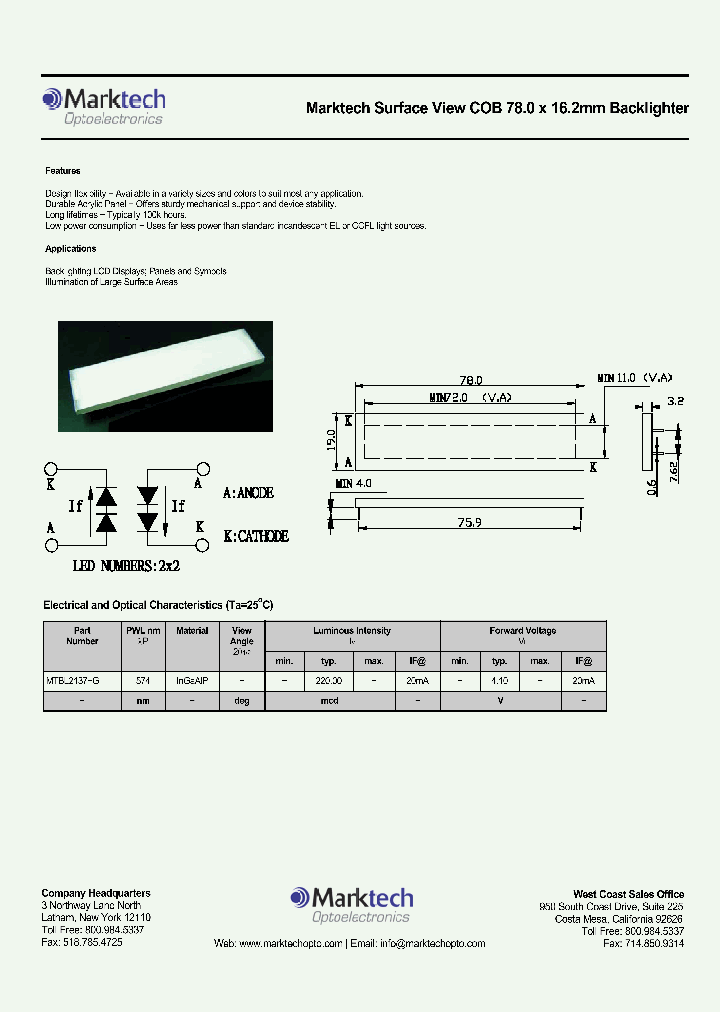 MTBL2137-G_1285541.PDF Datasheet