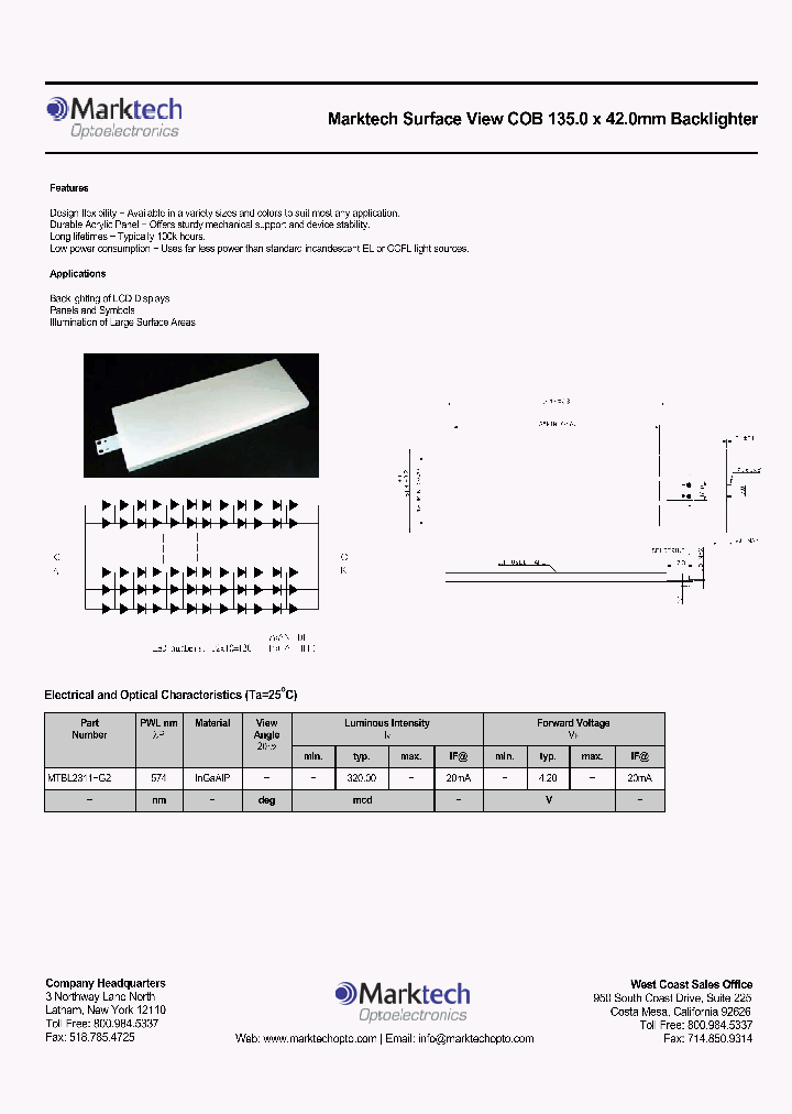 MTBL2311-G2_1285544.PDF Datasheet