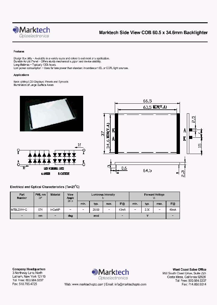 MTBL2314-G_1285545.PDF Datasheet