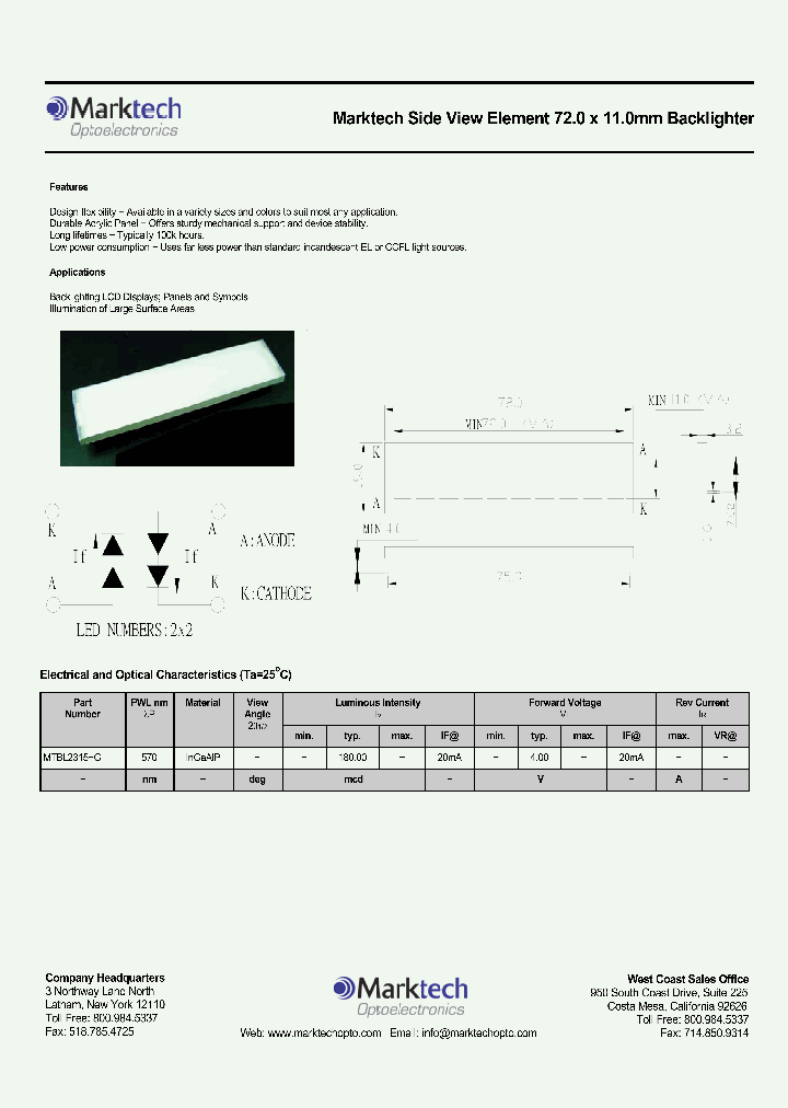 MTBL2315-G_1285546.PDF Datasheet